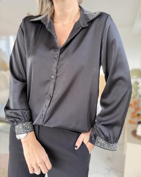 Chemise Perrine noire