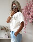 Tee shirt Karine blanc
