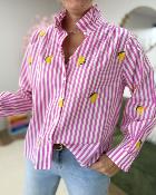 Chemise Lemon rose