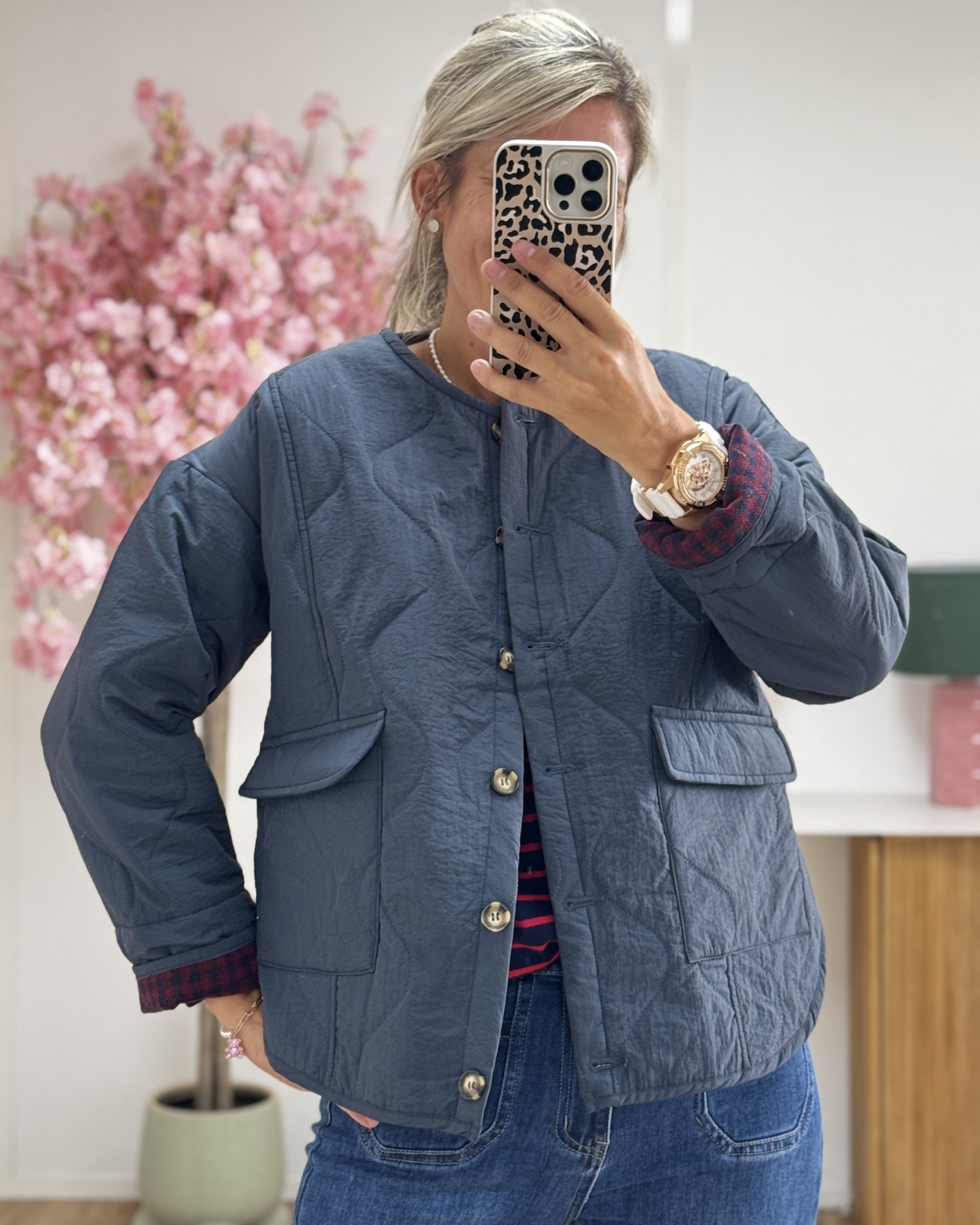 Veste Zoé marine