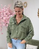 Sur chemise Kris rose