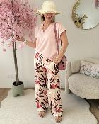 Pantalon Amaury rose