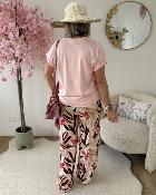 Pantalon Amaury rose