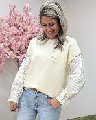 Pull Sophie écru