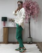 Pantalon Logan vert