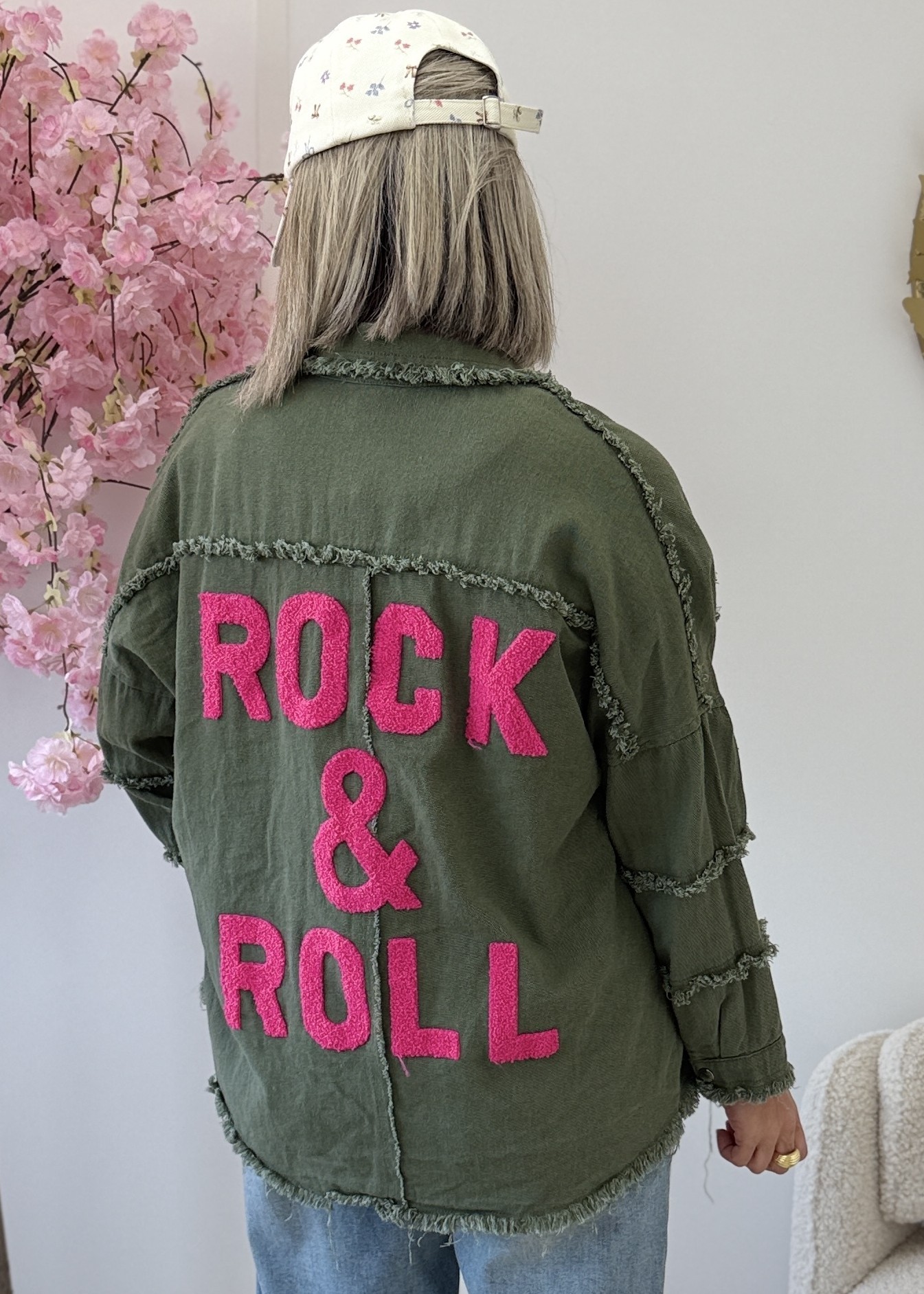 Sur chemise Kris rose