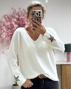 Pull Monica blanc