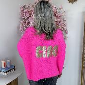 Gilet Maddox rose fluo