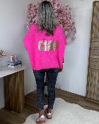 Gilet Maddox rose fluo