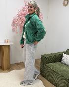 Gilet veste Athenais vert