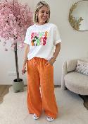 Pantalon Coleen orange