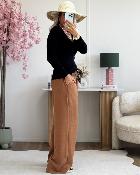 Pantalon Paula camel léo