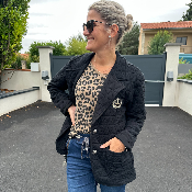 Veste Charles noir