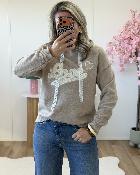 Pull à capuche love