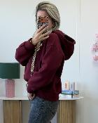 Sweat Iconic bordeaux