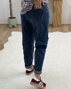 Jean Mom strass