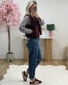 Gilet Logan bordeaux