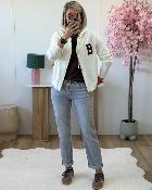 Gilet Brooklyn ecru
