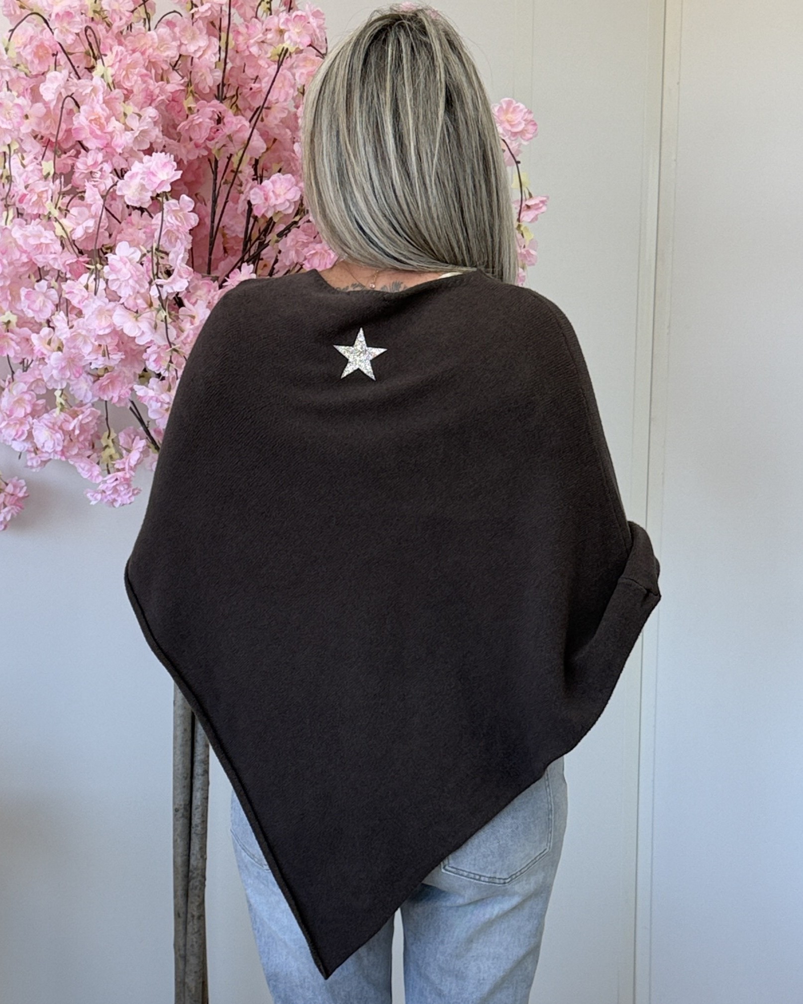 Poncho chocolat