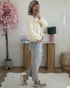 Gilet Heloise ecru