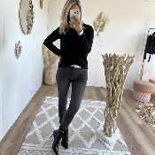 Pull Coralie noir