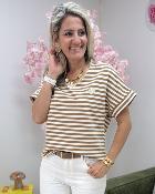 Tee shirt Brandy camel