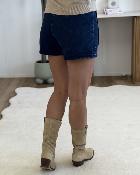 Jupe short strass