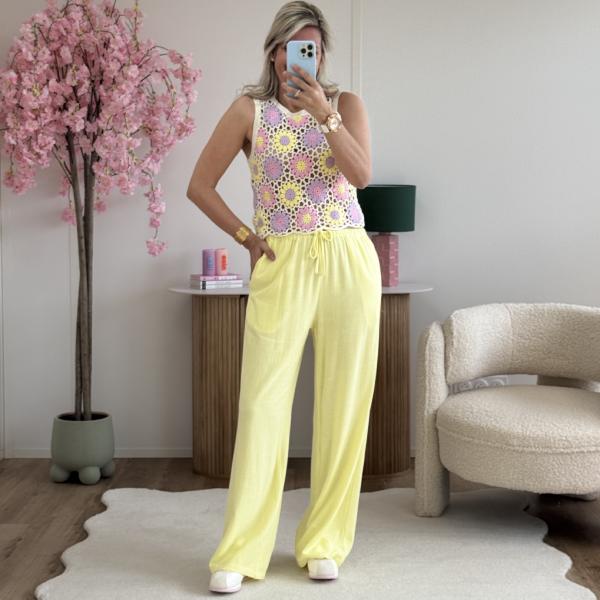 Pantalon Billy jaune (taille grand)