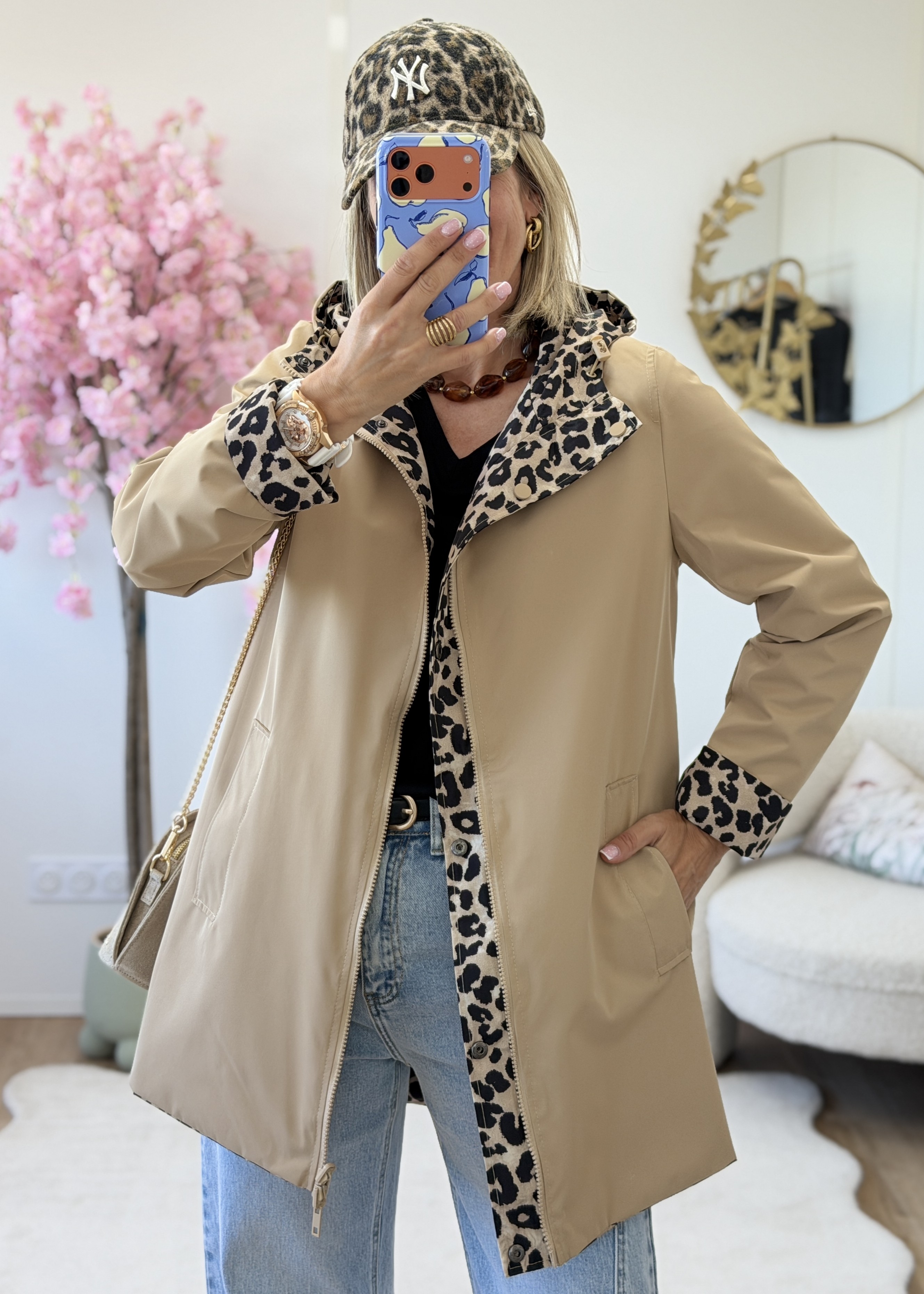 Parka reversible