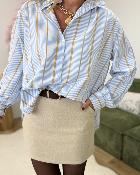 Jupe short Gwen beige