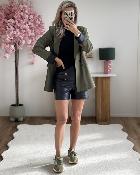Blazer Morgane kaki
