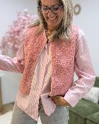 Gilet Mya rose