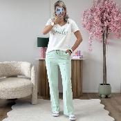 Pantalon Noah vert eau 