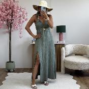 Robe Danielle kaki
