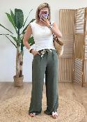 Pantalon Paula kaki
