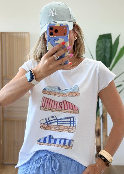 Tee shirt espadrilles