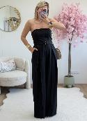 Combi bustier jeanne noir