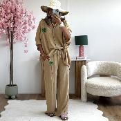 Chemise Andrea camel