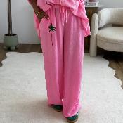 Pantalon Aurelie rose