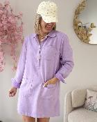 Robe Samuel mauve