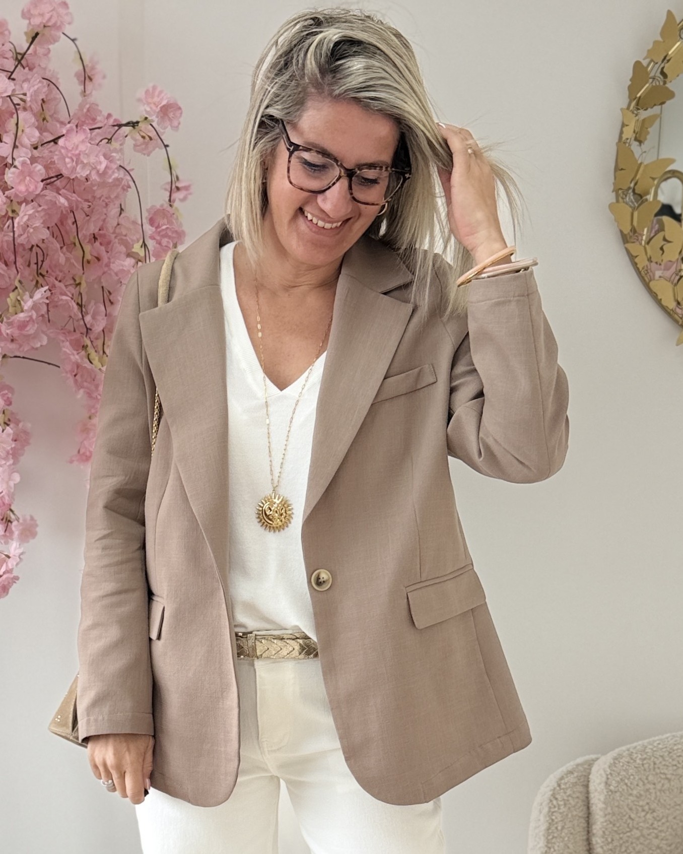 Blazer Style taupe
