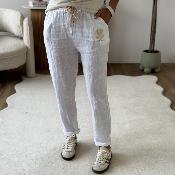 Pantalon Amour blanc