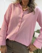 Chemise Lison rose