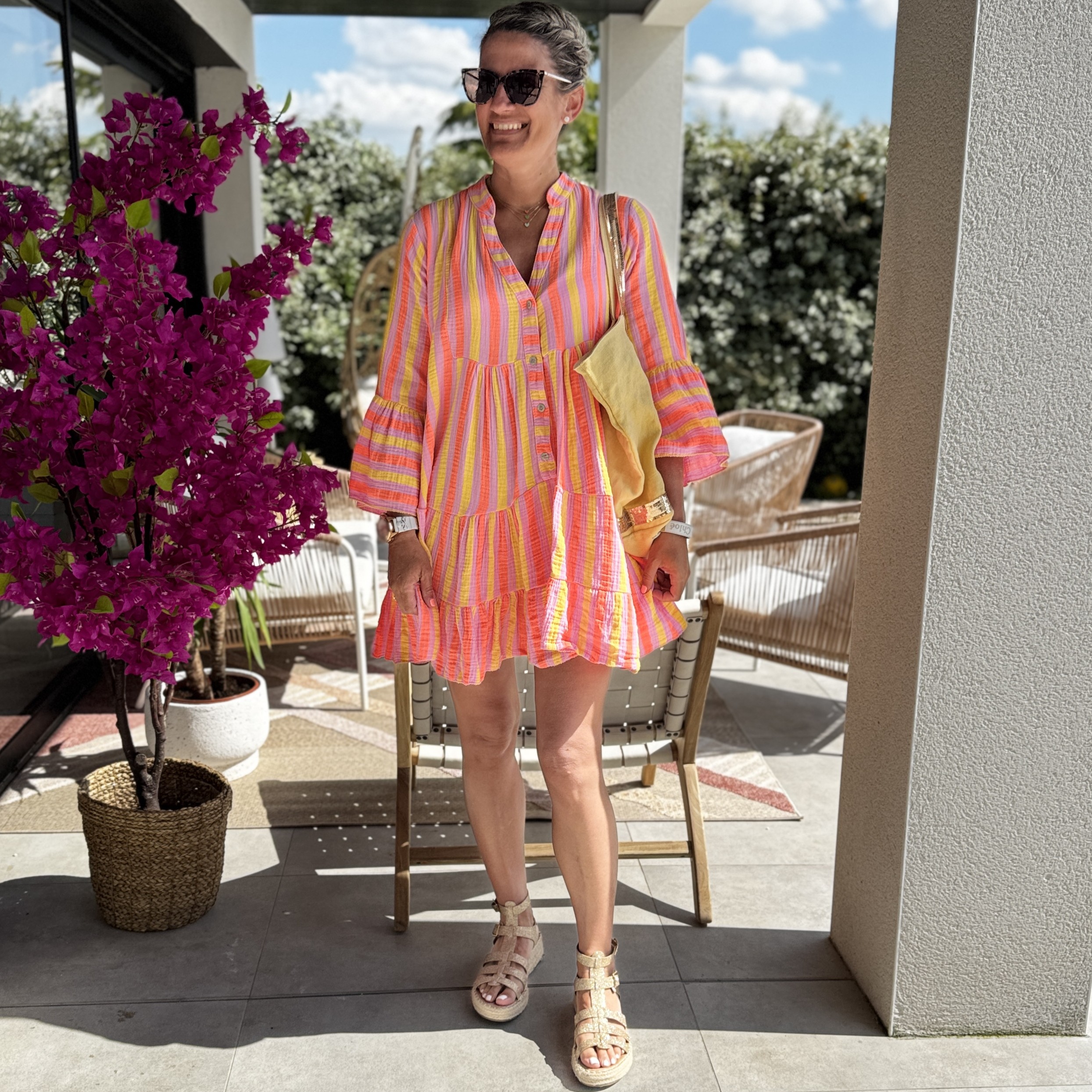 Robe Elmo jaune