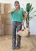 Pull Camille vert