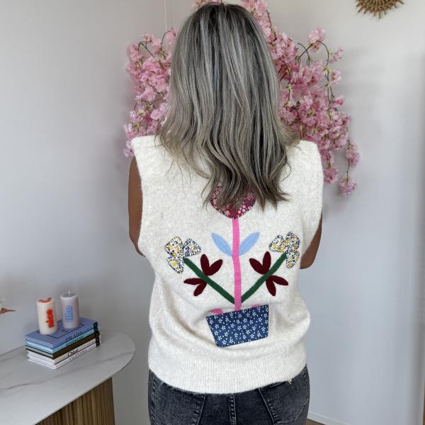 Pull sans manches