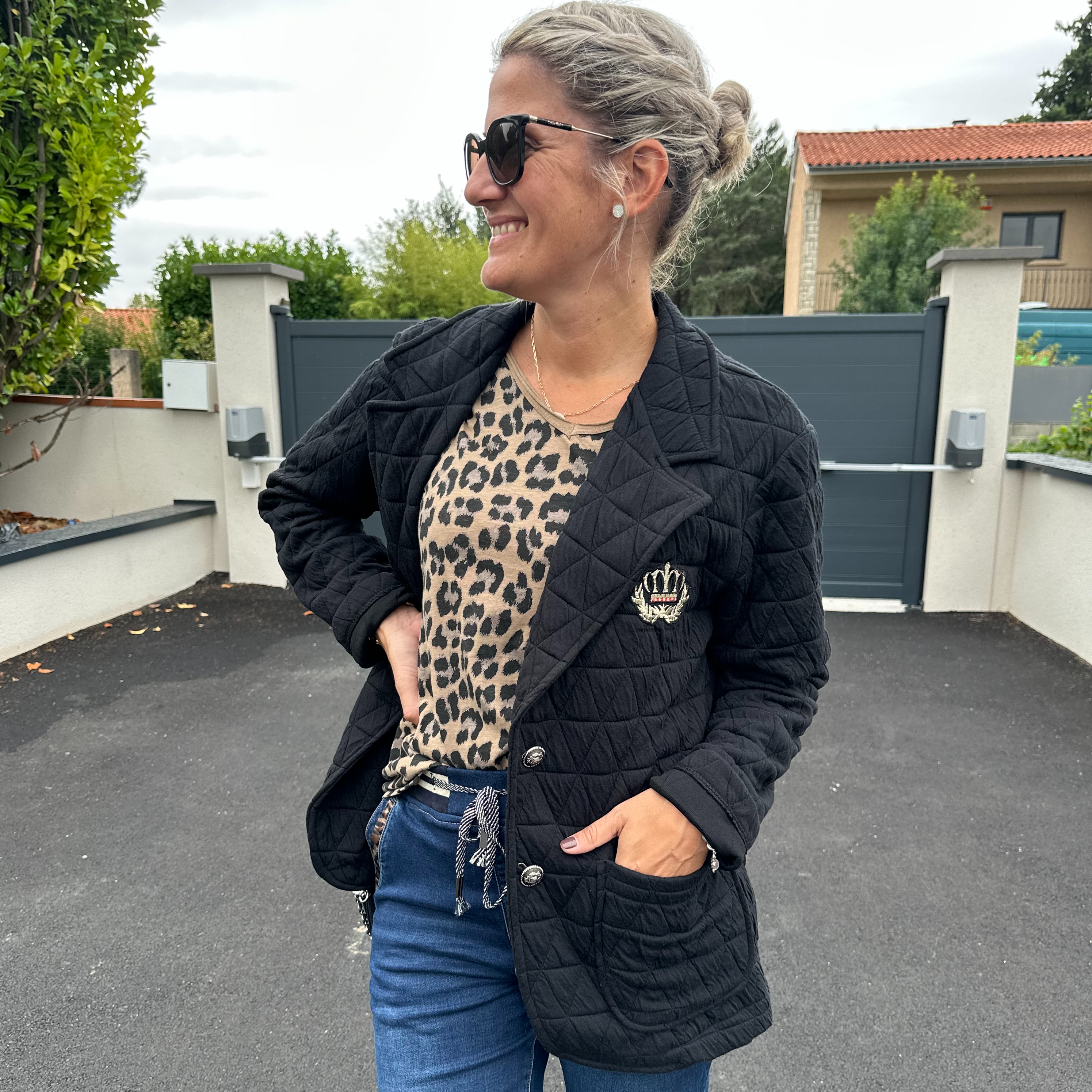 Veste Charles noir