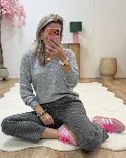 Pull Ingrid gris