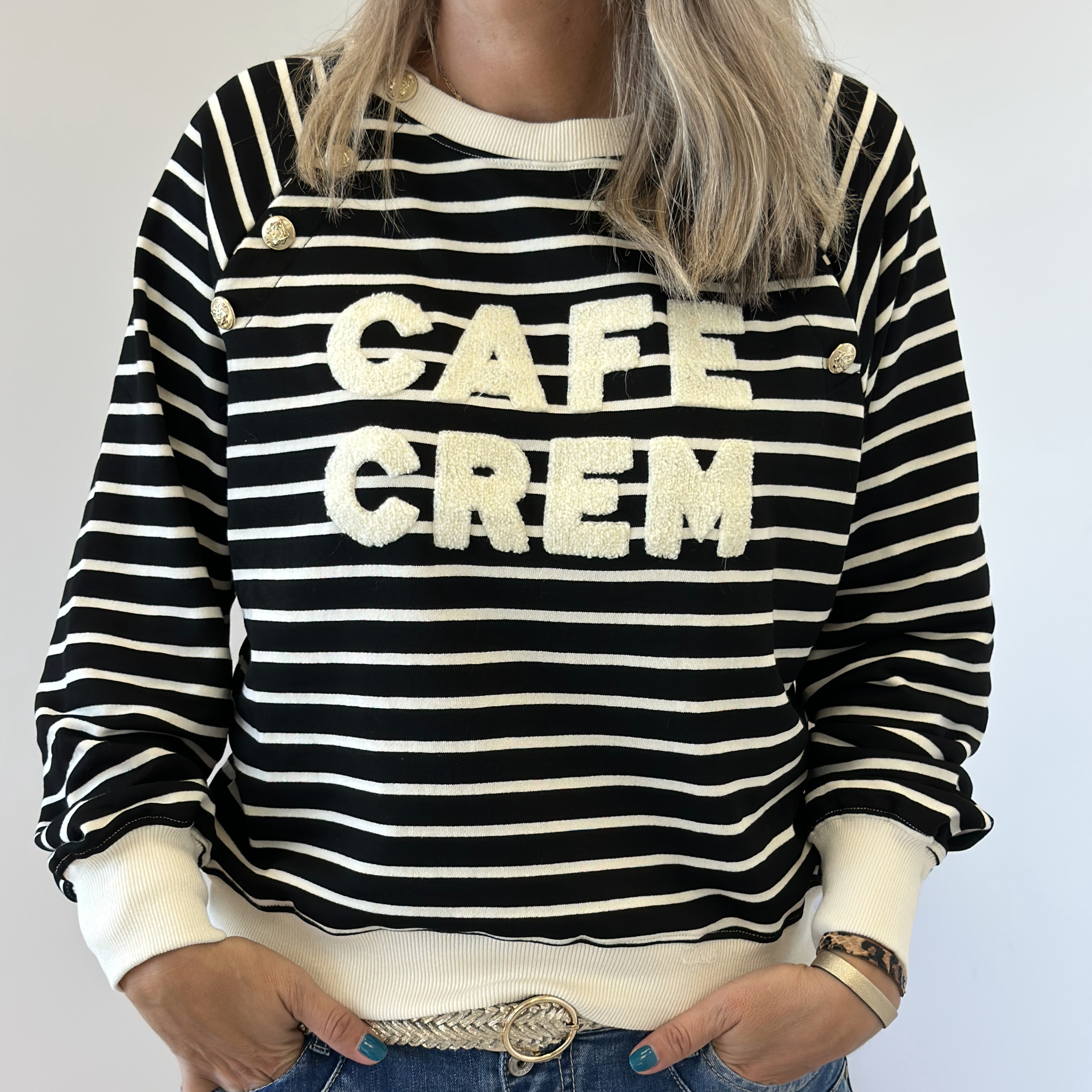 Sweat cafe crew noir