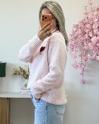 Pull Sabine rose